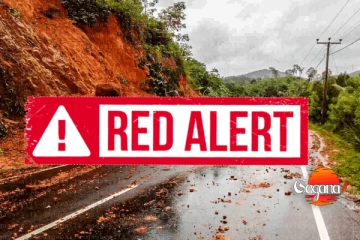 අද සවස 5.30 සිටම මහා තර්ජනය! ගැඹුරු අවපාතය රටට කඩා වදිනවා – නායයෑම් විශේෂ රතු එළිය, මධ්‍යම කඳුකරයේ ජීවිත අනතුරේ