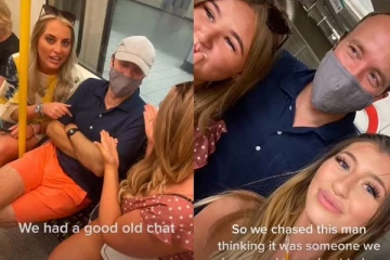 முத்தக்காட்சிக்குப் பின் மாயமான பிரித்தானிய சுகாதாரச் செயலரை துரத்திய அழகிய இளம்பெண்கள்: கமெராவில் சிக்கிய காட்சி