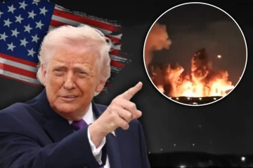 ஈரானிய நகரத்தை துளைத்த அமெரிக்காவின் பங்கர் பஸ்டர் குண்டுகள்! ட்ரம்ப் வெளியிட்ட பகீர் காணொளி!