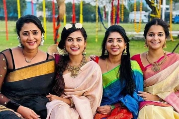 நம்ம எதிர்நீச்சல் சீரியல் நடிகையா இது.. திருமண கோலத்தில் எப்படி இருக்கிறார் பாருங்க