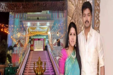 மனைவியின் பெயரில் விஜய் கட்டிய கல்யாண மண்டபம்! வைரலாகும் புகைப்படங்கள்