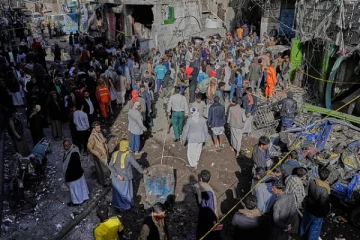 ஏமனில் அமெரிக்கா மேற்கொண்ட விமானத் தாக்குதல்களில் 12 பேர் பலி