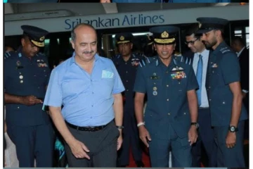 இலங்கையை வந்தடைந்த இந்திய விமானப் படை பிரதானி