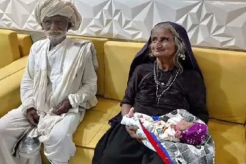 “ஸ்வீட் எடு ... கொண்டாடு” - குஜராத்தில் 70 வயதில் குழந்தை பெற்ற பாட்டி