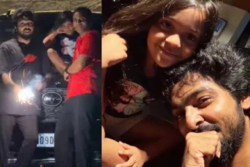 மகள் அன்வியுடன் தீபாவளி கொண்டாட்டம்!! ஜிவி பிரகாஷின் முன்னாள் மனைவியின் ரியாக்ஷன் இதான்...