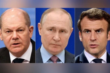 பிரான்ஸ் மற்றும் ஜேர்மன் அதிபர்களுடன் உரையாடிய புடின்