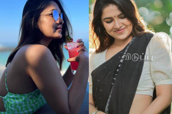 ஸ்ட்ராப் லெஸ் டாப்!! இதுவரை இல்லாத கிளாமர் லுக்கிற்கு மாறிய நடிகை வாணி போஜன்.. | Actress Vani Bhojan Latest Photoshoot Post