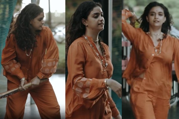 கிரிக்கெட் விளையாடும் கீர்த்தி சுரேஷ்.. ரசிகர்களை அசத்திய வீடியோ இதோ | Keerthy Suresh Cricket And Fun Video