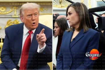 රෙදි ගැළවෙන ප්‍රශ්න ඇහුවට ට්‍රම්ප් තවත් මාධ්‍යවේදිනියකට ප්‍රසිද්ධියේ බැණ වදියි - බලපත්‍රය ඉවත් කරන්නත් ඉල්ලයි