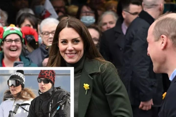 பொது இடங்களில் ரகசியமாக காதலை வெளிப்படுத்தும் வில்லியம் கேட் தம்பதியர்