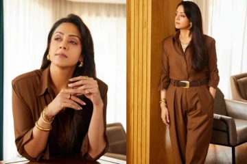 மிகவும் ஸ்டைலிஷ் உடையில் போட்டோ ஷுட் நடத்திய நடிகை ஜோதிகா