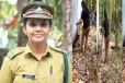 கேரளாவில் பதறாமல் பாம்பை பிடித்த பெண் வன அதிகாரி - வைரலாகும் வீடியோ