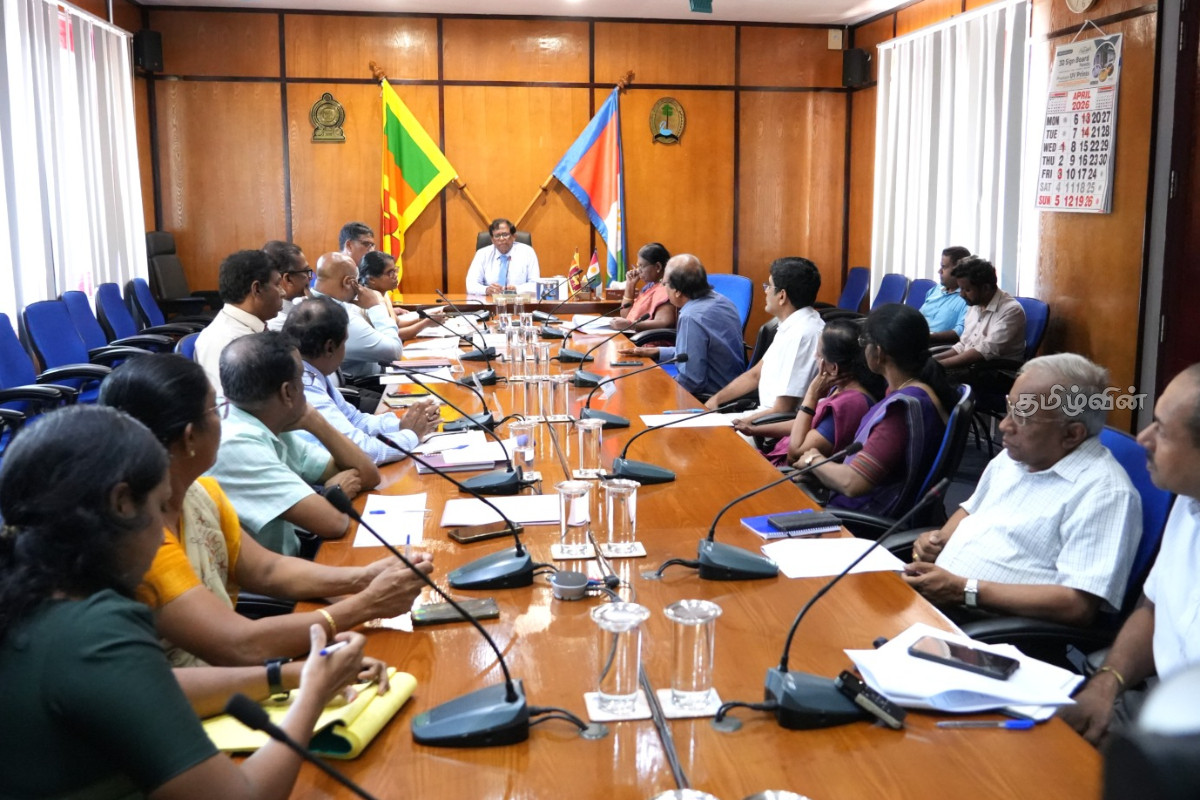 வடக்கில் சுகாதார சேவைகளை தடையின்றி வழங்க தீர்மானம்! ஆளுநர் நா.வேதநாயகன் | Discussion On Health Services