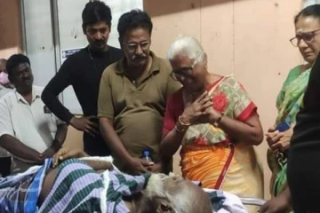 சாந்தனின் உடலை பார்த்து கதறி அழுத பேரறிவாளனின் தாய் அற்புதம்மாள்