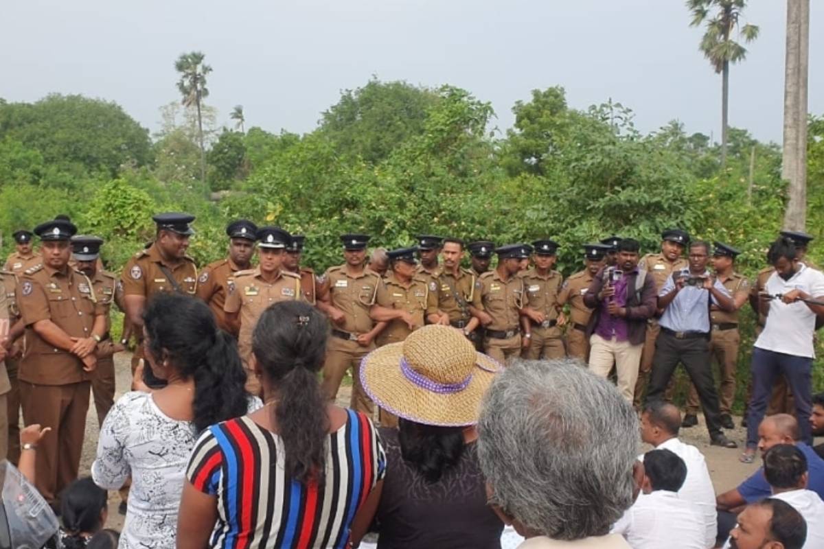 தையிட்டி விகாரைக்கு சார்பாக பொலிஸார் சதி! | Police Conspiracies Land Thaiyiti Temple Gajendran
