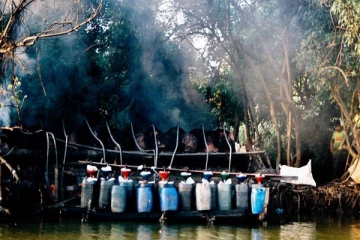சட்ட விரோத மதுபான தயாரிப்பில் ஈடுபட்டவர் கைது !