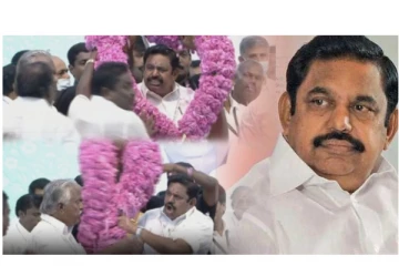 மாலை போட்ட தொண்டர்.. - கடுப்பான இ.பி.எஸ் - வைரலாகும் வீடியோ