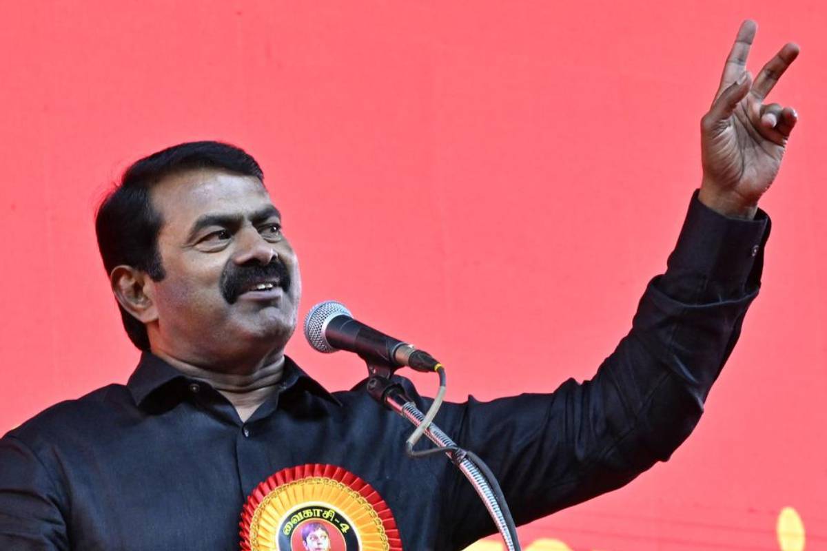 முதல்வர் விஜய் வாய்திறக்க மறுப்பது அதிகாரத்திமிர் இல்லையா? - சீமான் கேள்வி | Seeman Slams Vijay For Nagercoil Custodial Death முதல்வர் விஜய் வாய்திறக்க மறுப்பது அதிகாரத்திமிர் இல்லையா? - சீமான் கேள்வி | Seeman Slams Vijay For Nagercoil Custodial Death