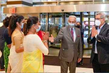 நியூயோர்க் சென்றடைந்த ஜனாதிபதி