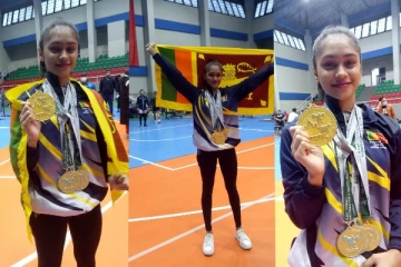 වාර්තා පොත් අලුත් කළ පුංචි කෙල්ල ලක්මව රනින් බැබලූ හැටි මෙන්න..(PHOTOS)