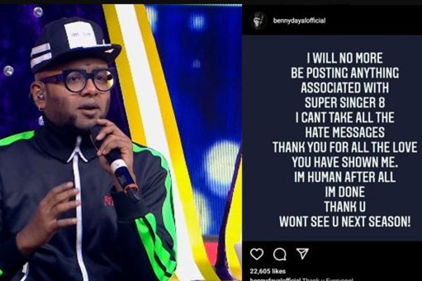 கொலைக்குற நாய்கள் பத்தி கவலைப்படாதீங்க சார்- நடுவருக்கு ஆறுதல் கூறிய போட்டியாளர் | Super Singer Benny Dayal Quit Singers Comment