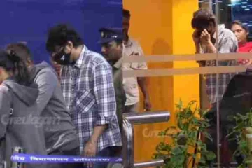 மீண்டும் படப்பிடிப்பிற்கு செல்ல விமான நிலையம் வந்த விஜய்- உற்சாகமாக ரசிகர்கள் செய்த செயல், வீடியோ