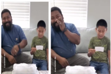 தான் கர்ப்பமாக இருப்பதை வித்தியாசமான முறையில் வெளிப்படுத்திய பெண்- நெகிழ்ச்சி வீடியோ