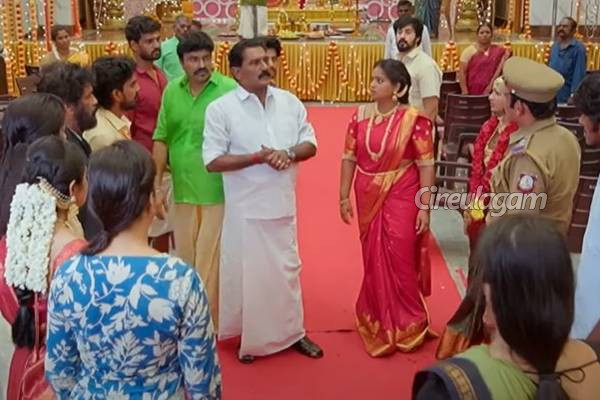 குணசேகரன் தலைமையிலேயே பார்கவி-தர்ஷன் திருமணத்தை நடத்தும் ஜனனி... எதிர்நீச்சல் தொடர்கிறது தெறி எபிசோட் புரொமோ | Ethirneechal Thodargiradhu Serial Oct 7 Promo