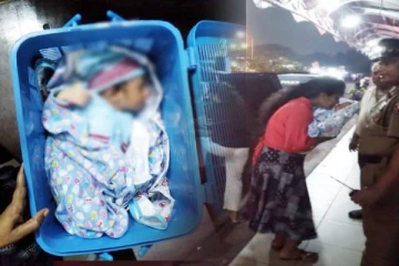 கொழும்பு - மட்டக்களப்பு புகையிரத கழிவறையில் கைவிடப்பட்ட குழந்தை மீட்பு (PHOTOS)