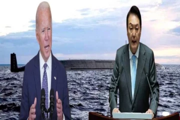 தென்கொரியாவில் நிறுத்தப்படும் அமெரிக்க அணுவாயுத நீர்மூழ்கிக் கப்பல் - புதிய ஒப்பந்தம்!