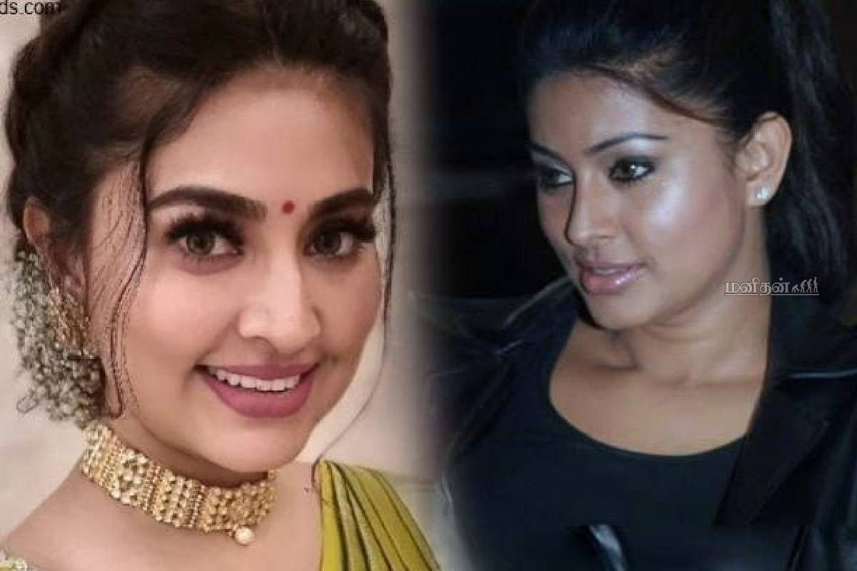 44 வயதிலும் குறையாத இளமை... மஞ்சள் நிற உடையில் ஜொலிக்கும் சினேகா! | 44 Years Old Actress Sneha Yellow Attire Photos