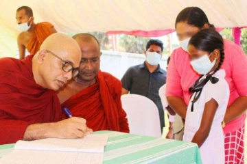 தமிழர் பிரதேசத்தில் திறக்கப்பட்ட சிங்களப் பாடசாலை (Video)