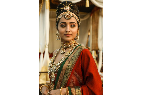 குந்தவையாக கீர்த்தி சுரேஷ் நடித்திருந்தால் இப்படி தான் இருக்குமாம்.. இதோ பாருங்க | If Keerthy Suresh Plays Kundavai In Ps1