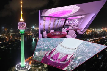 தாமரை கோபுரத்திற்கு வருகை தருவோரின் எண்ணிக்கை அதிகரிப்பு