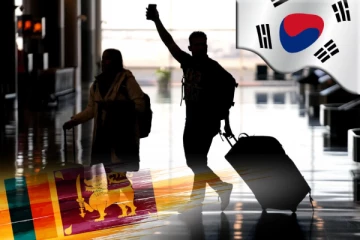 தென் கொரியாவில் வேலைவாய்ப்பு: இலங்கையில் இருந்து பறந்த 100 பேர்