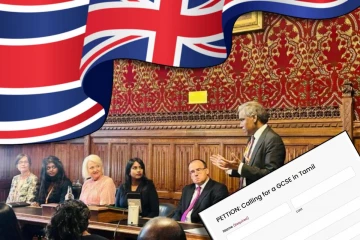 பிரித்தானிய GCSE கல்வியில் தமிழை பாடமாக்க திட்டம்! மனுவில் ஒப்பமிடக்கோரும் ஆளும்கட்சி எம்.பிக்கள்