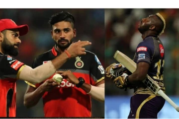 கொல்கத்தாவை ருத்ரதாண்டவம் ஆடிய டிவில்லியர்ஸ்-மேக்ஸ்வேல்: ஆண்ட்ரூ ரசுலை கதறவிட்ட சிராஜ்