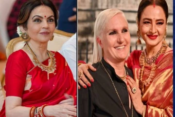 நீதா அம்பானியை ஓவர் டேக் செய்யும் பிரபலம்- ஒரு புடவை இவ்வளவா?