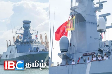 இலங்கைக்கு வந்துள்ள வெளிநாடொன்றின் போர்க்கப்பல்