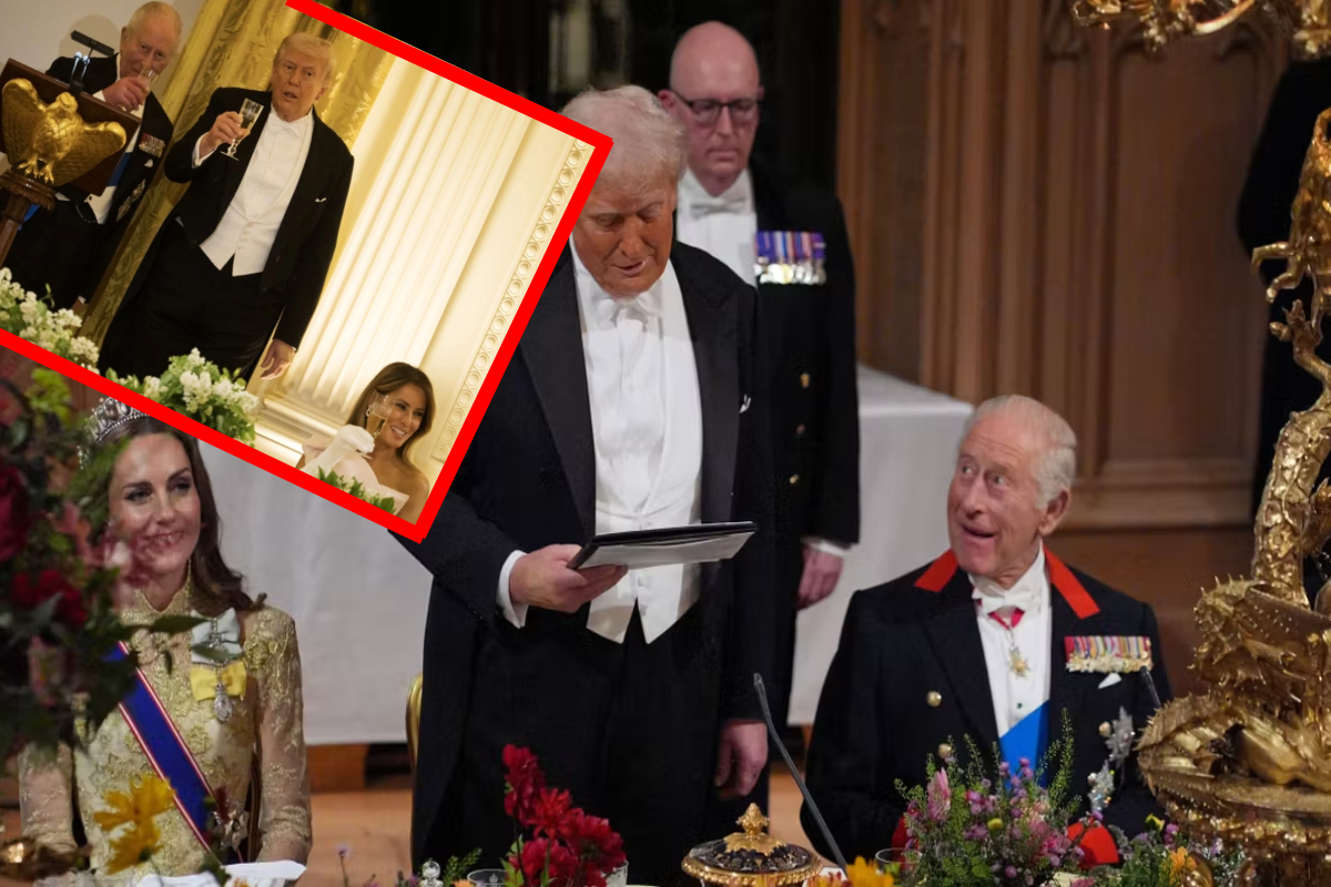 மன்னர் சார்லஸ் மற்றும் ராணிக்கு விருந்து பரிமாறிய டிரம்ப் ; என்னனென்ன உணவுகள் தெரியுமா! | Trump Hosts Banquet For King Charles And The Queen