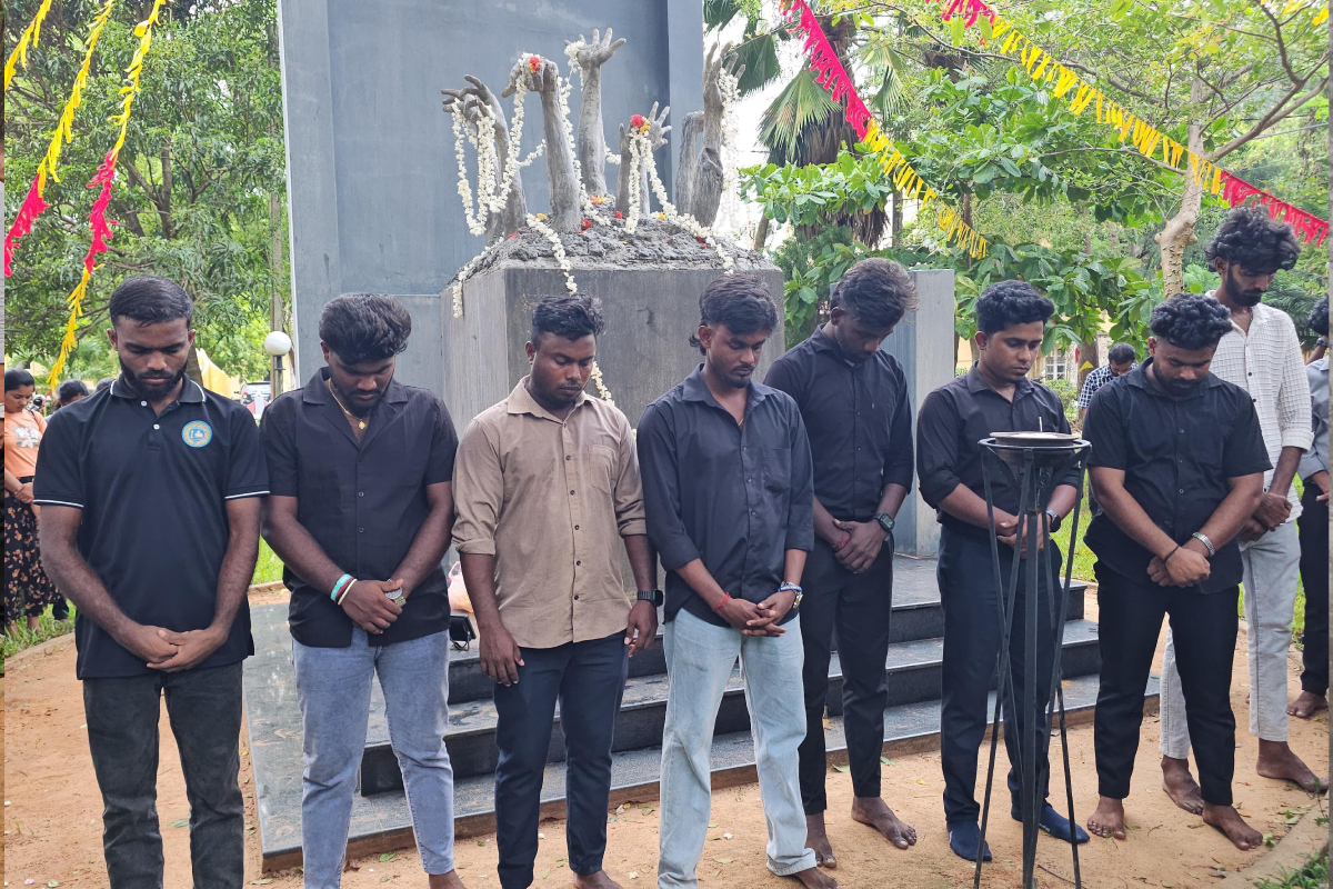 யாழ்.பல்கலையில் உணர்வுபூர்வமாக நடைபெற்ற முள்ளிவாய்க்கால நினைவேந்தல் நிகழ்வு! | Mullivaikala Commemoration University Of Jaffna