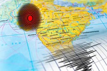 இந்தியாவில் சக்திவாய்ந்த நிலநடுக்கம்