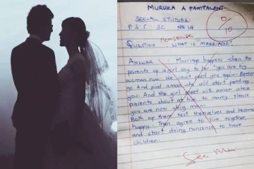 திருமணம் என்றால் என்ன? மாணவன் அளித்த பதிலால் டென்சன் ஆன டீச்சர் - வைரலாகும் பதிவு