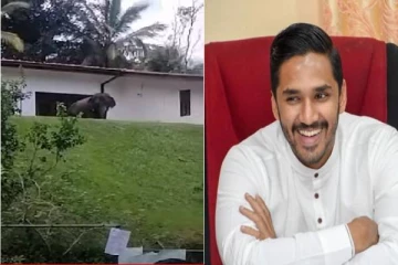 அரச தலைவரின் உறவினரது வீட்டை முற்றுகையிட்ட ஆர்ப்பாட்டகாரர்கள் :வீட்டில் இருந்த விலங்கு