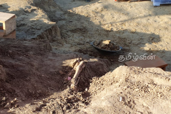 செம்மணியில் புதிதாக 06 எலும்பு கூட்டு தொகுதிகள் அடையாளம் | 06 New Bone Joint Blocks Identified In Semmani