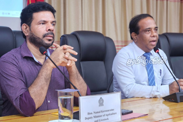 முல்லைத்தீவு விவசாயிகளின் பிரச்சினையை கேட்டறிந்து கொண்ட பிரதி அமைச்சர் | Problems Of Mullaitivu Farmers Namal Karunarathna முல்லைத்தீவு விவசாயிகளின் பிரச்சினையை கேட்டறிந்து கொண்ட பிரதி அமைச்சர் | Problems Of Mullaitivu Farmers Namal Karunarathna