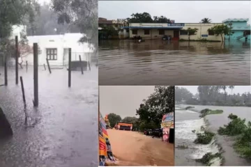 தத்தளிக்கும் 4 மாவட்டங்கள் - வரலாறு காணாத மழை -பொது விடுமுறை அறிவிப்பு..!!