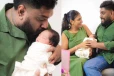 වස්ති ප්‍රඩක්ෂන් දුලාජ් උතුම් පිය පදවිය ලබයි - බිළිදුගේ සුරතල් ඡායාරූප පෙළක් එළියට [PHOTOS]
