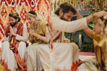 தடபுடலாக நடைபெற்ற நாக சைதன்யா சோபிதா திருமணம்: இணையத்தை ஈர்க்கும் புகைப்படங்கள்