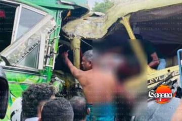 තවත් බිහිසුණු බස් අනතුරක් - පුද්ගලයින් 10ක් රෝහලේ